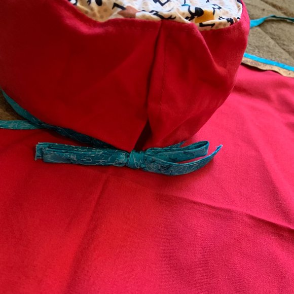 African Inspired Chef's Apron & Hat - Picture 2 of 4